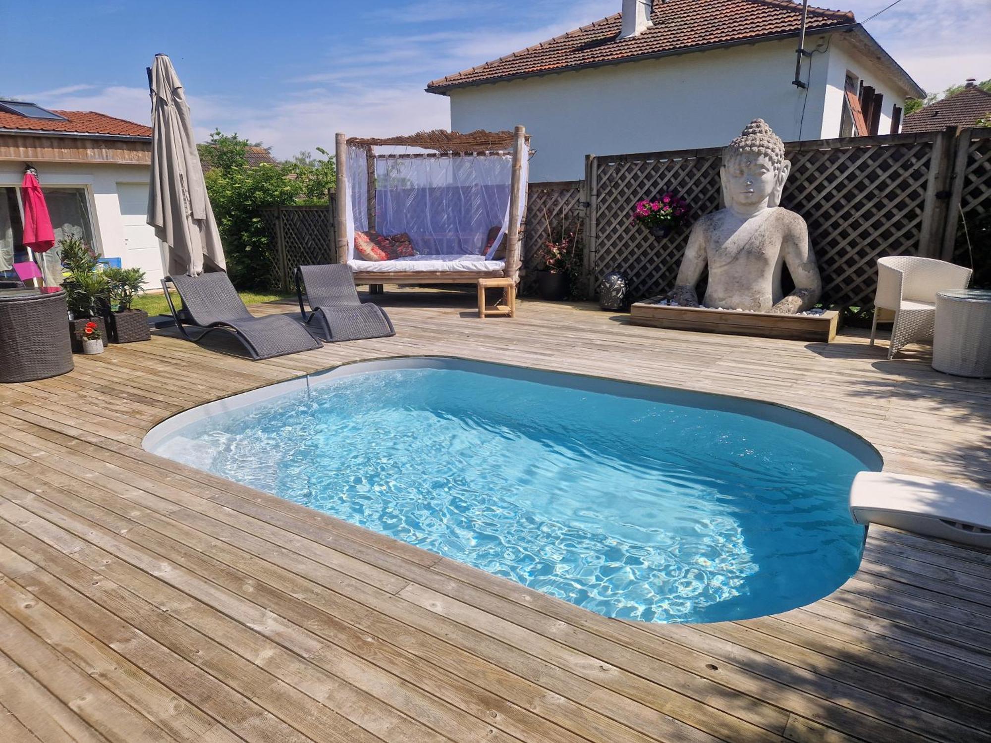 La Serenite Balinaise, Chambre Et Sdb Privee, Jardin , Piscine Et Jacuzzi En Saison, Pres De Chantilly, Parc Asterix Et Cdg Et Paris En 20' Orry-La-Ville Esterno foto